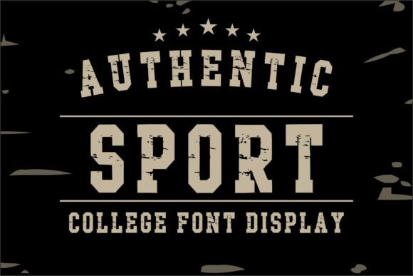 Authentic Sport Typeface for Bold Brand Identity