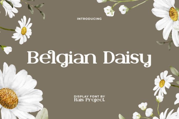 Belgian Daisy Font: Sweet Sans Serif for Branding