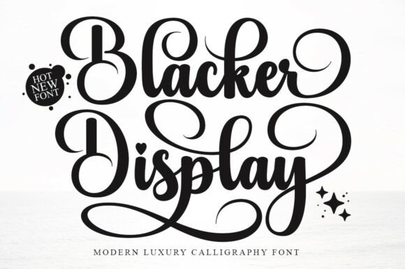 Blacker Display: A Premium Typeface for Modern Web Design