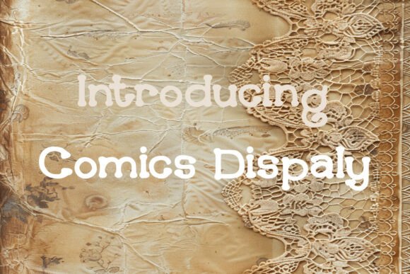 Comics Display: A Versatile Typeface for Modern Web Design