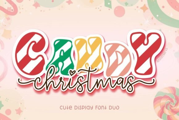 Designing Festive Brands with Candy Christmas Duo Typeface