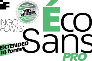 Éco Sans Pro Extended: The Bold Typeface for Makers
