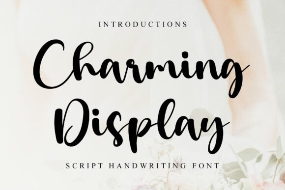 Elevate Your Brand with Charming Display Typeface