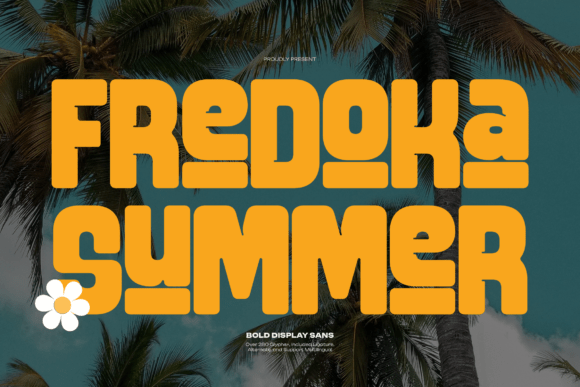 Fredoka Summer: A Bold Sans Serif Typeface for Cheerful Brands