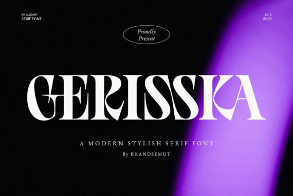 Gerisska: A Modern Serif Font for Editorial Elegance