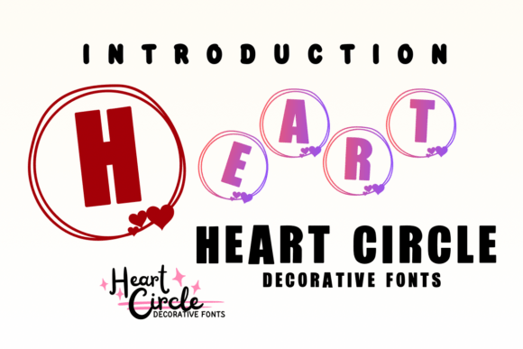 Heart Circle: The Decorative Font for Warm Branding