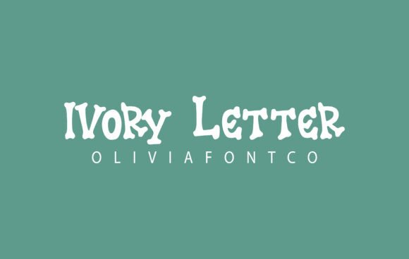 Ivory Letter Font Review for Makers and Shop Owners