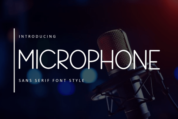 Microphone Font Review: Modern Sans Serif for Branding