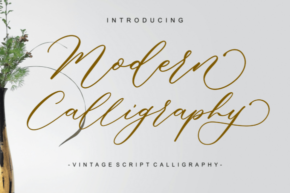 Modern Calligraphy: The Timeless Typeface for Campaigns