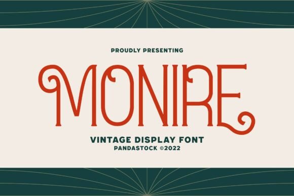 Monire: A Vintage Serif Font for Elegant Branding