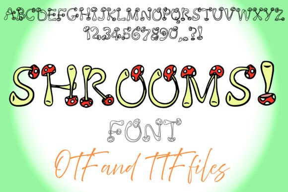 Shrooms Font: A Whimsical Typeface for Your Brand