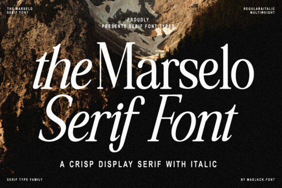 The Marselo Serif Font: A Polished Upgrade for Small Business Branding