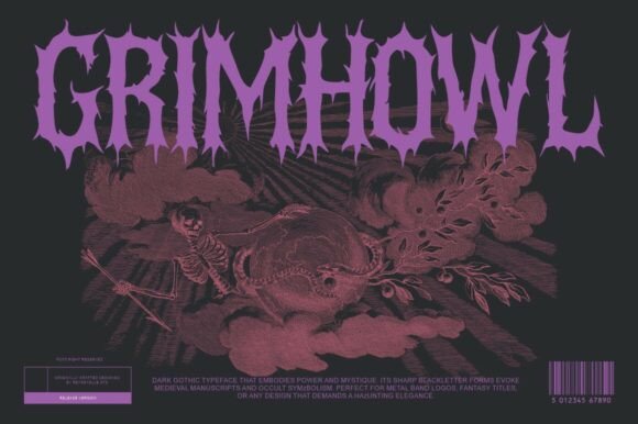 Using Grimhowl for Dark Fantasy Web Design